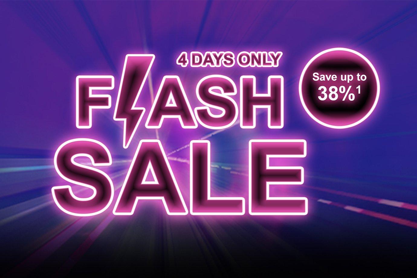 Flash Sale promotion card image 