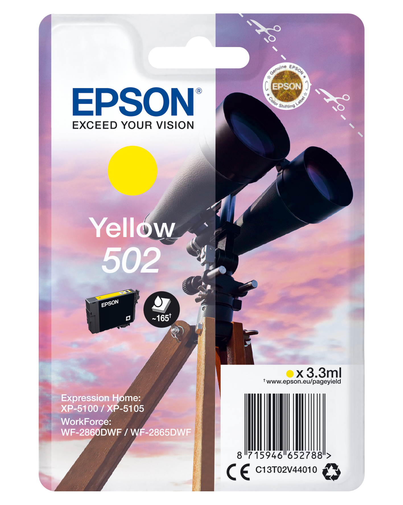 Epson 502 Fernglas-Tinten
