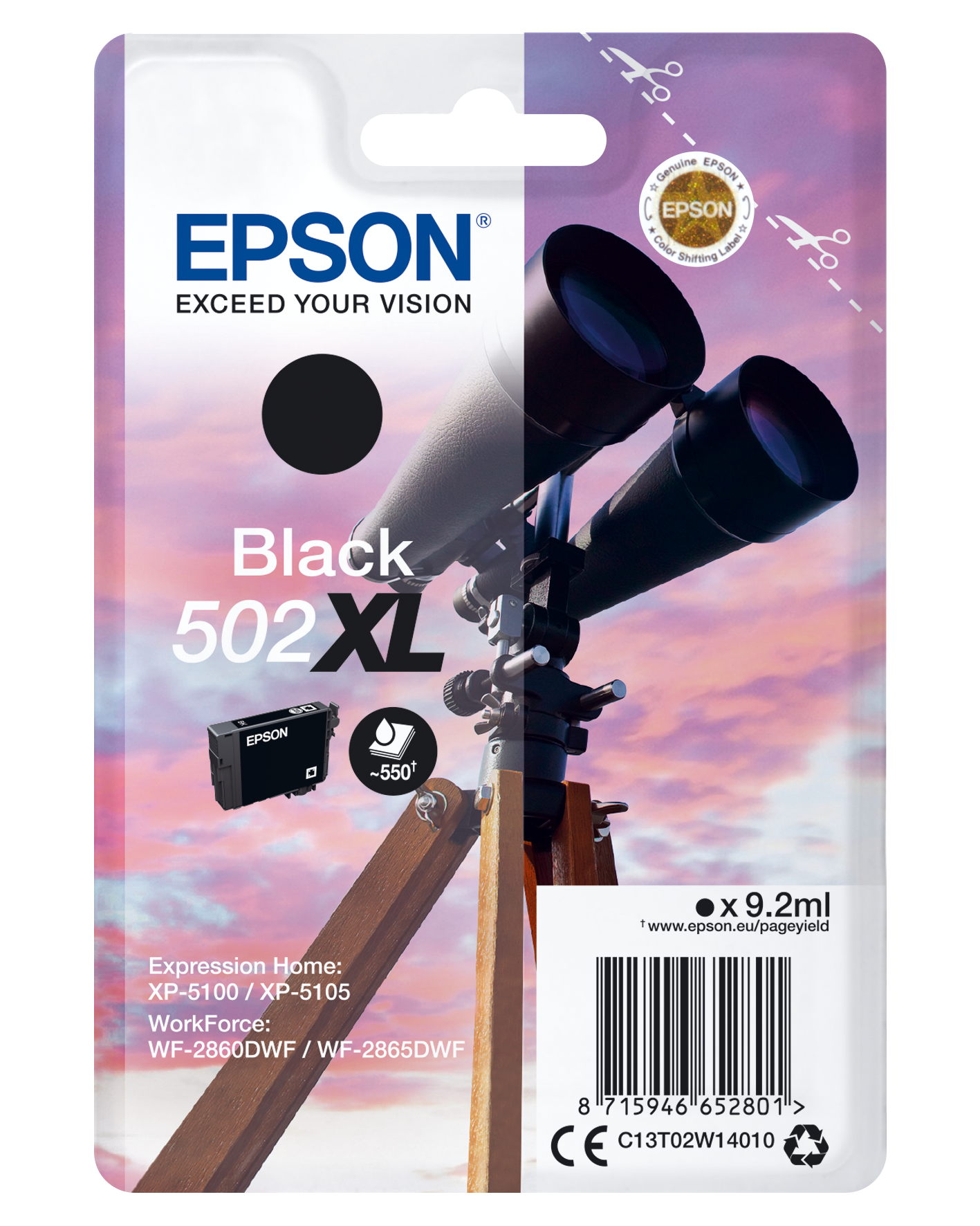 Epson 502 Fernglas-Tinten