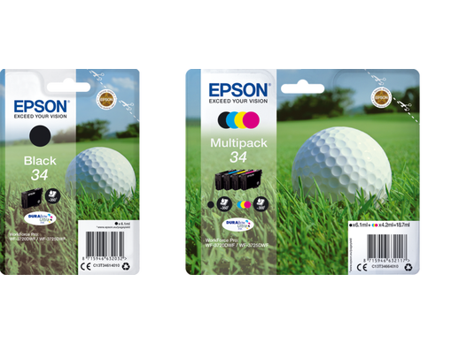 34 / 34XL Tintenserie Golfball (Golfball Inks) | Tintenpatronen | Tinte &  Papier | Produkte | Epson Österreich