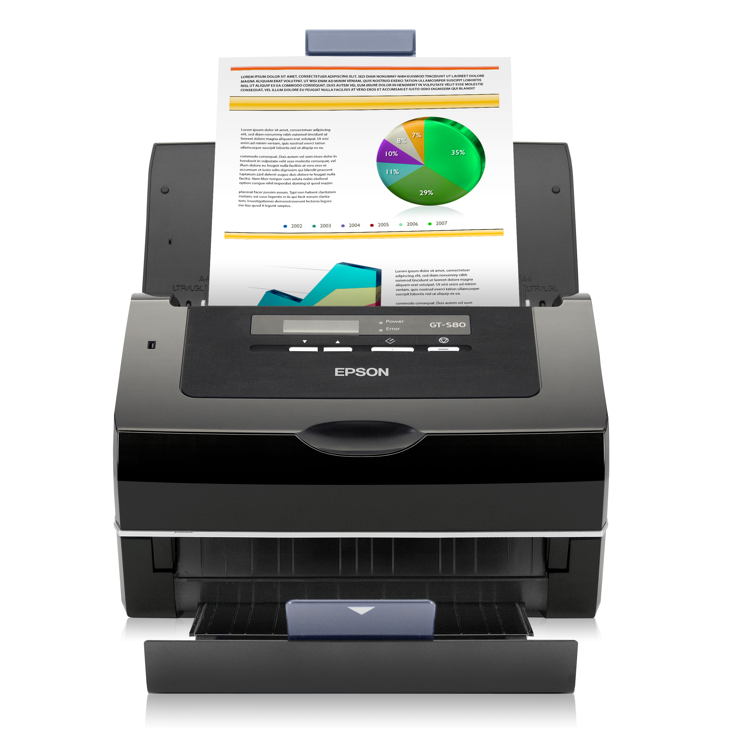 Pour les entreprises, Gamme de scanners professionnels Epson