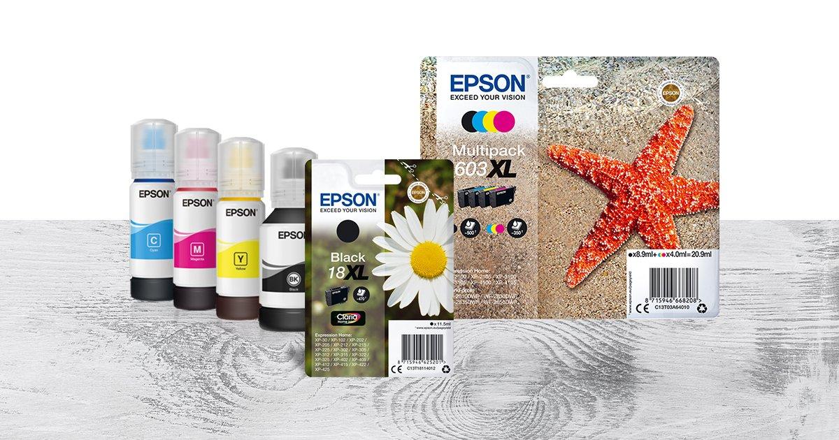 ✓ Pack 10 cartouches compatible avec EPSON 603XL couleur pack en