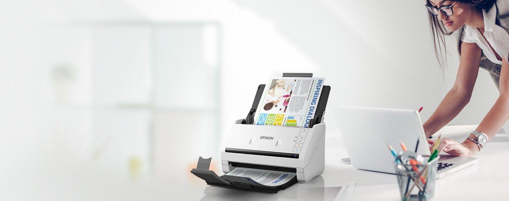 Pour les entreprises  Gamme de scanners professionnels Epson