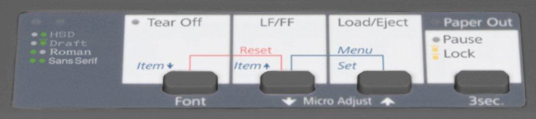 LX-1350, Imprimantes matricielles à impact