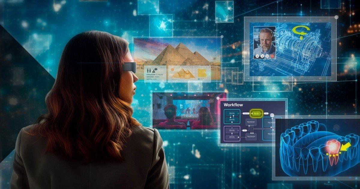 Lunettes Réalité Augmentée Auvisio Champ 69° - Pour Smartphones, Films 360°, Drones, 2 Paires