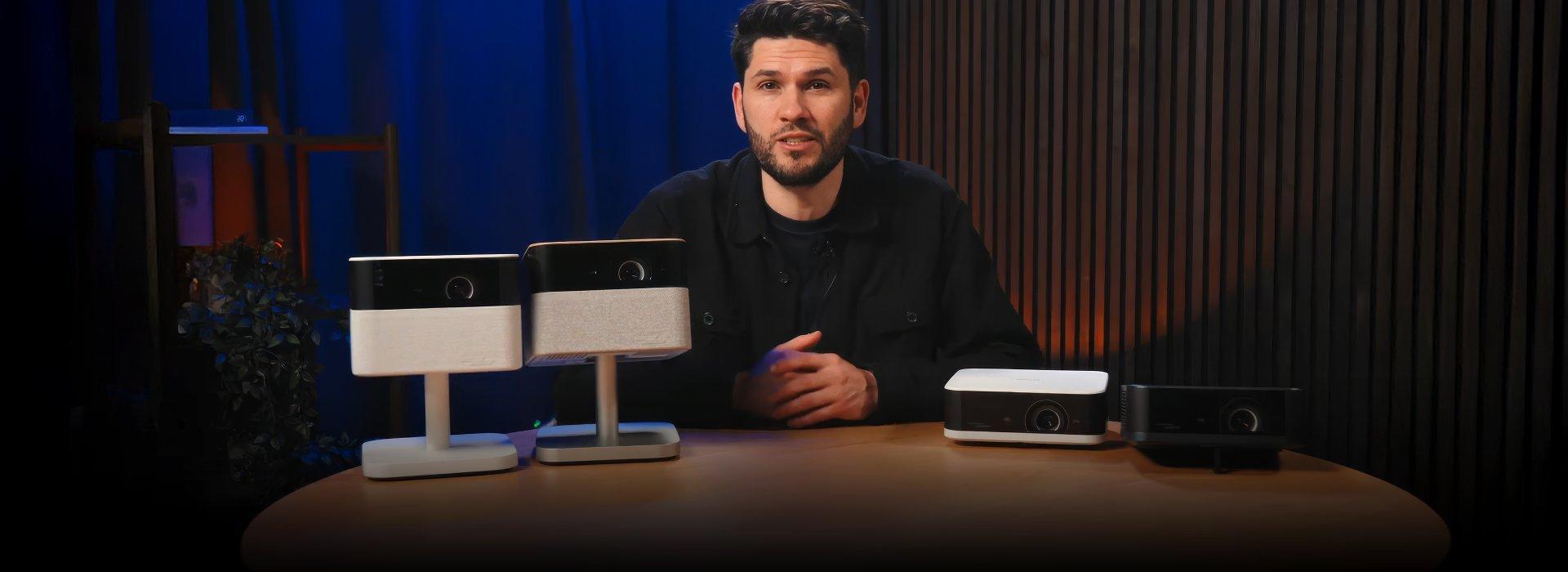 Lifestudio Flex & Pop - Bærbare smart projektorer