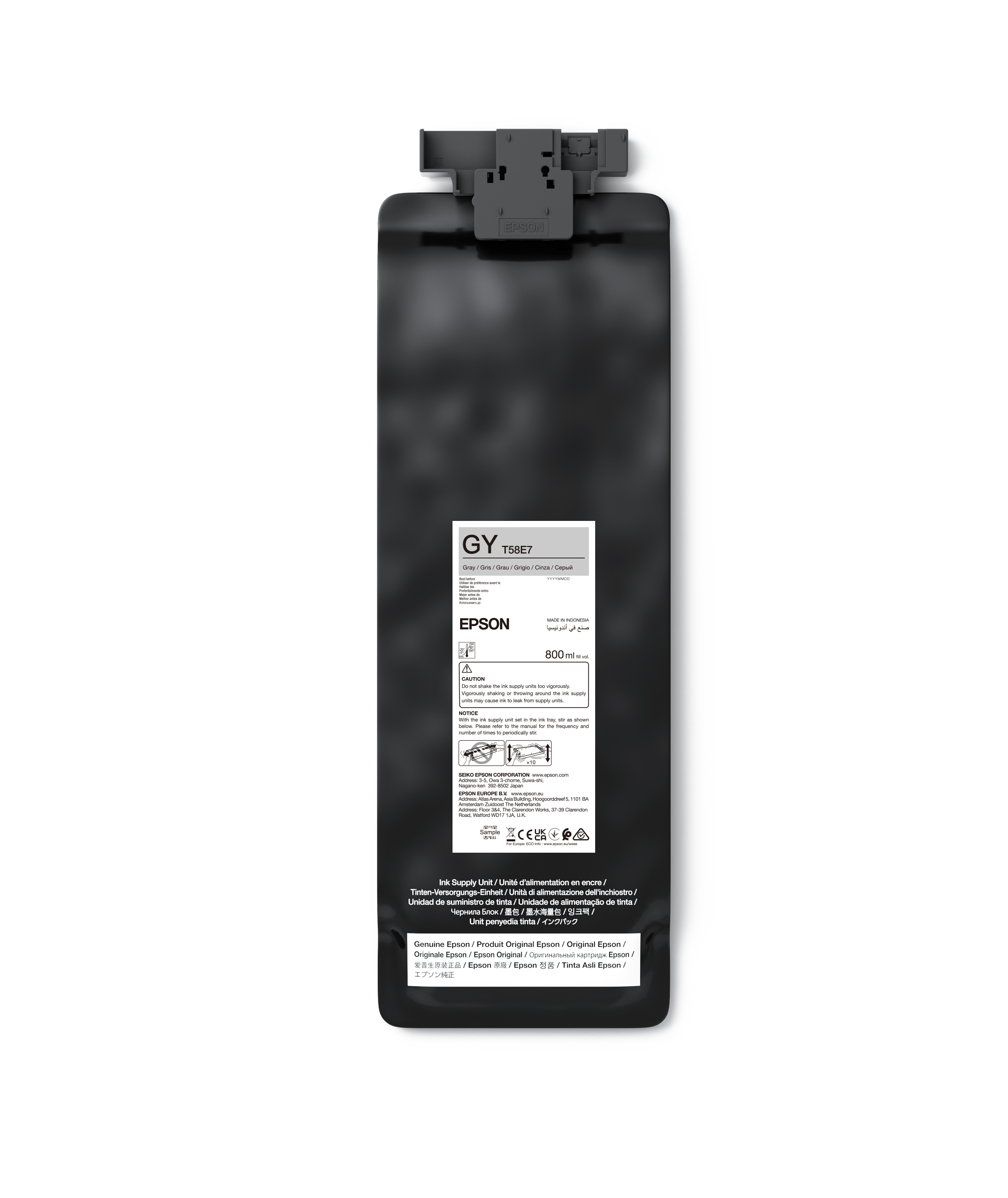 P-Series 64" Gray IIPS Ink 800ml