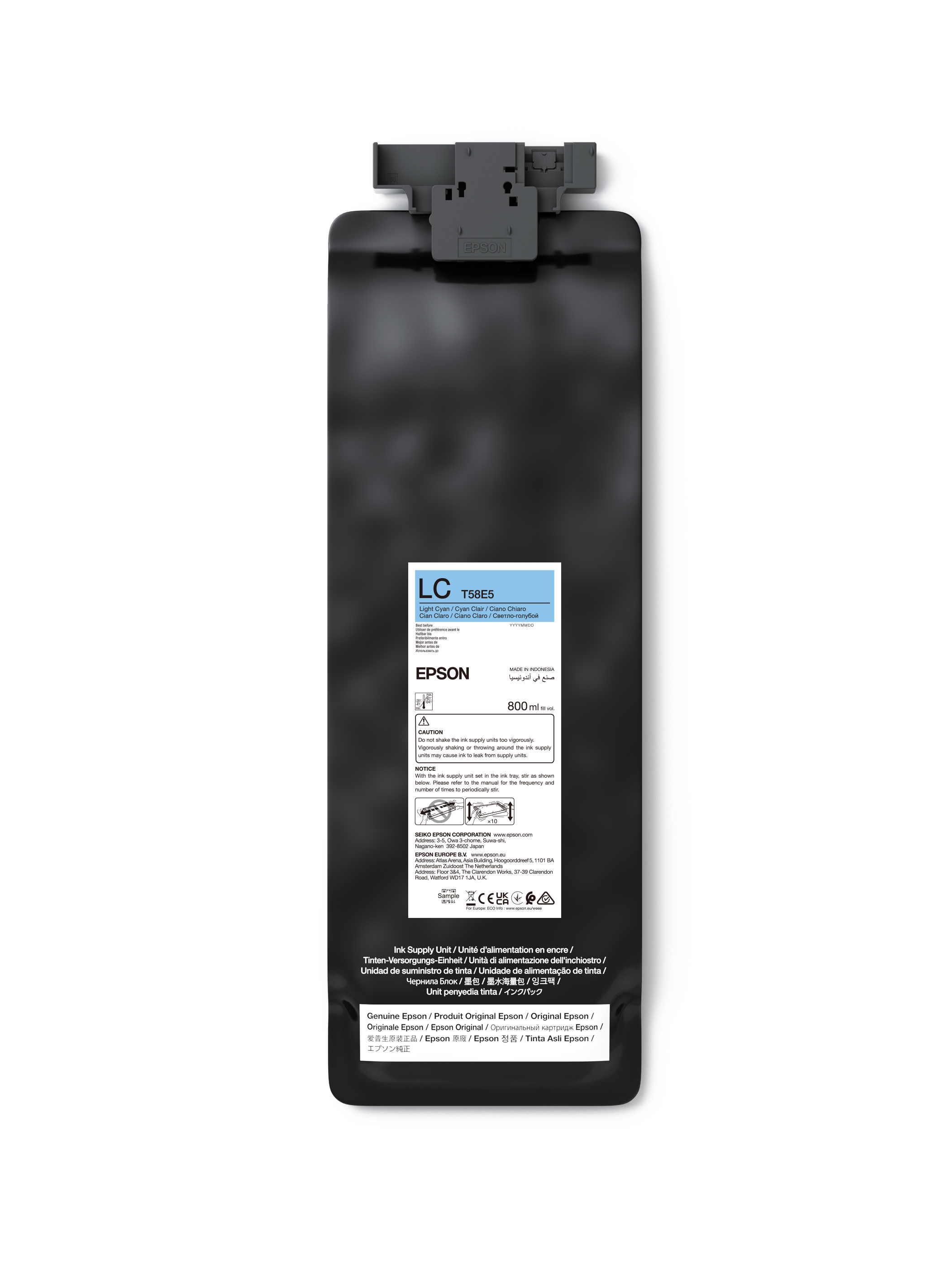 P-Series 64"Light Cyan IIPS Ink 800ml