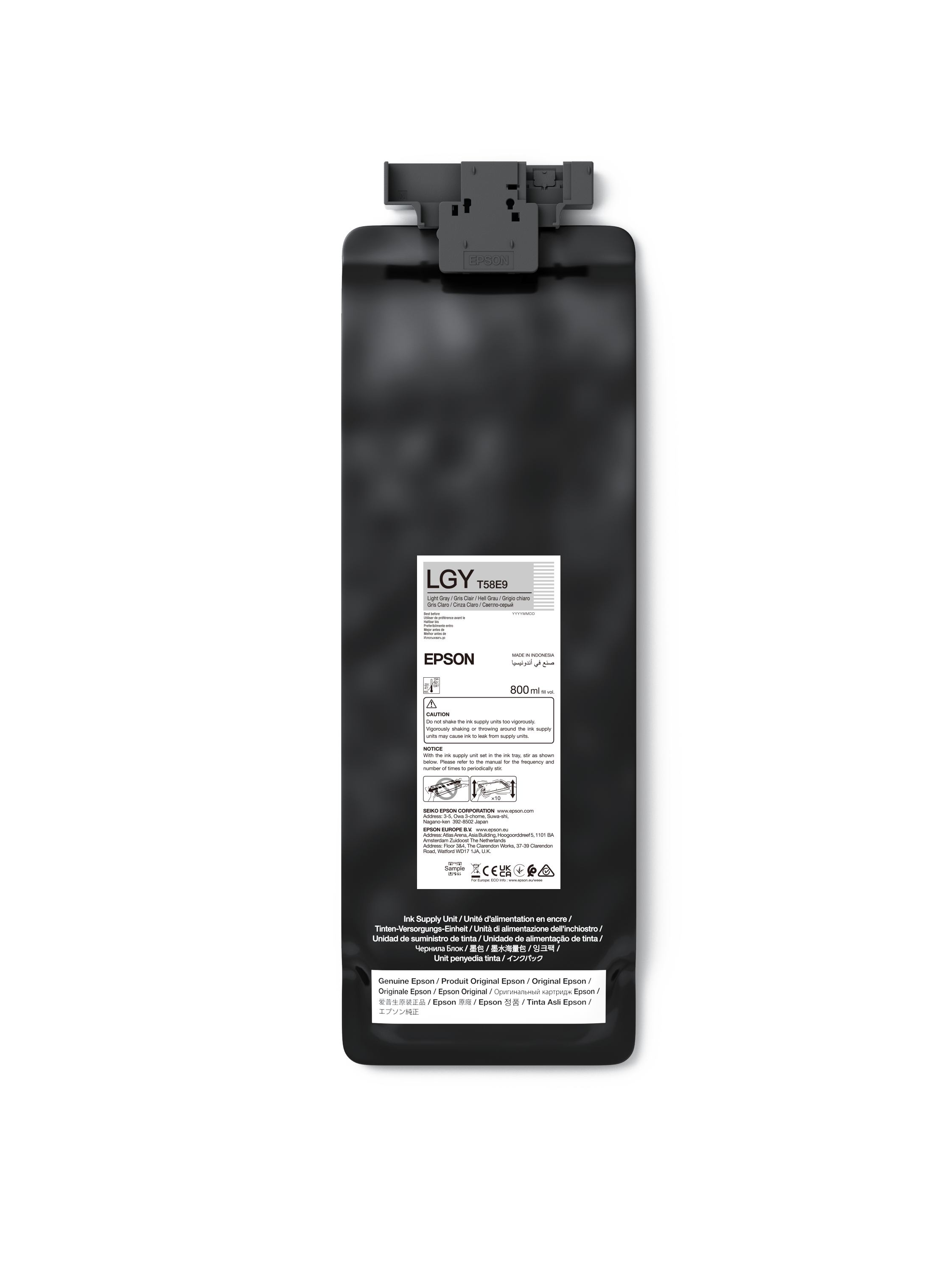P-Series 64" Light Gray IIPS Ink 800ml