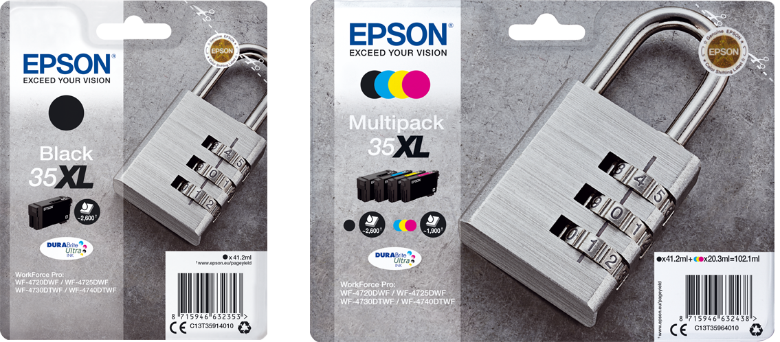 35XL DURABrite Ultra Ink Series (Lucchetto Inks)