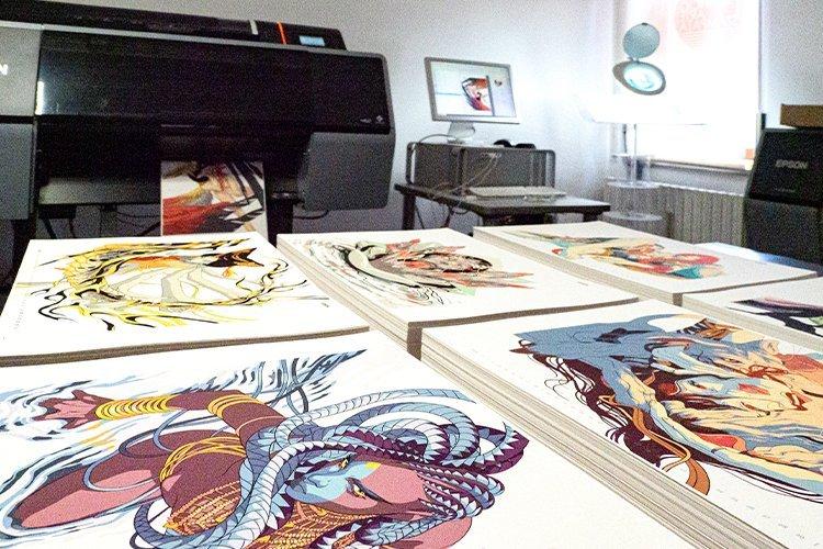 La stampa del calendario