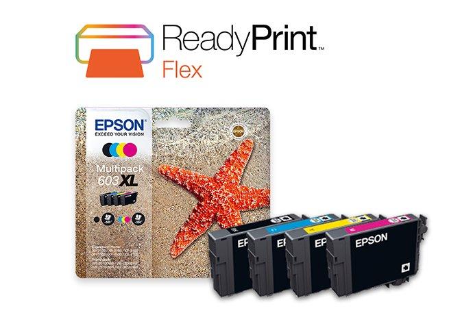 Imprimante EPSON Home XP-4200 + Ready Print Flex Carte prépayée EPSON -  Forfait d'approvisionnement automatique - Cdiscount Informatique