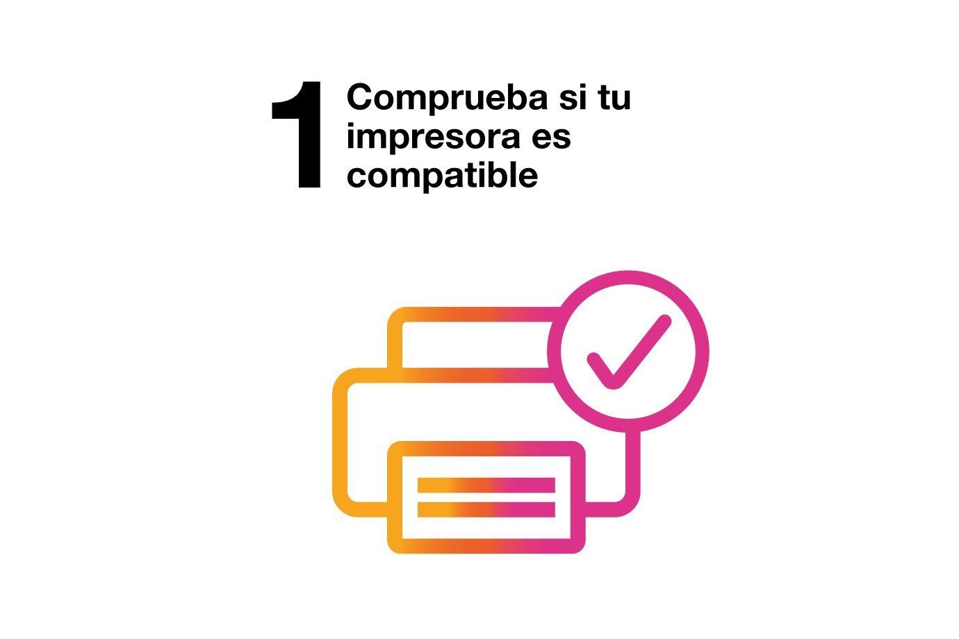 Comprueba si tu impresora es compatible