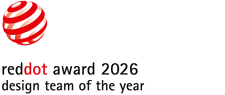 Red Dot Award 2026 design team of the year logo