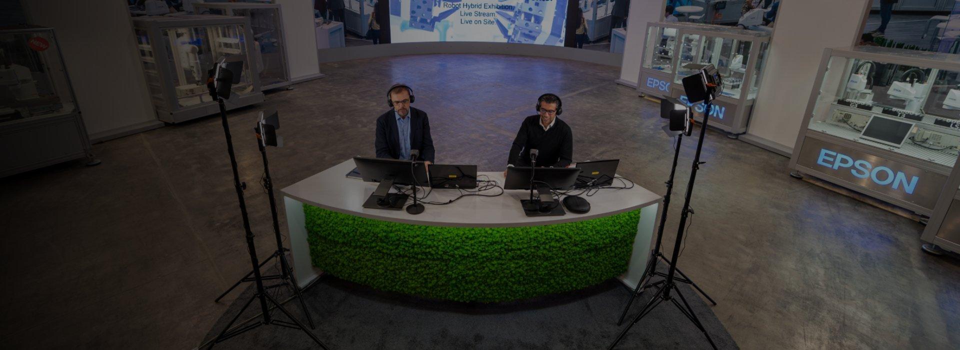 Book a demo at the Epson Industrial Solutions Center+