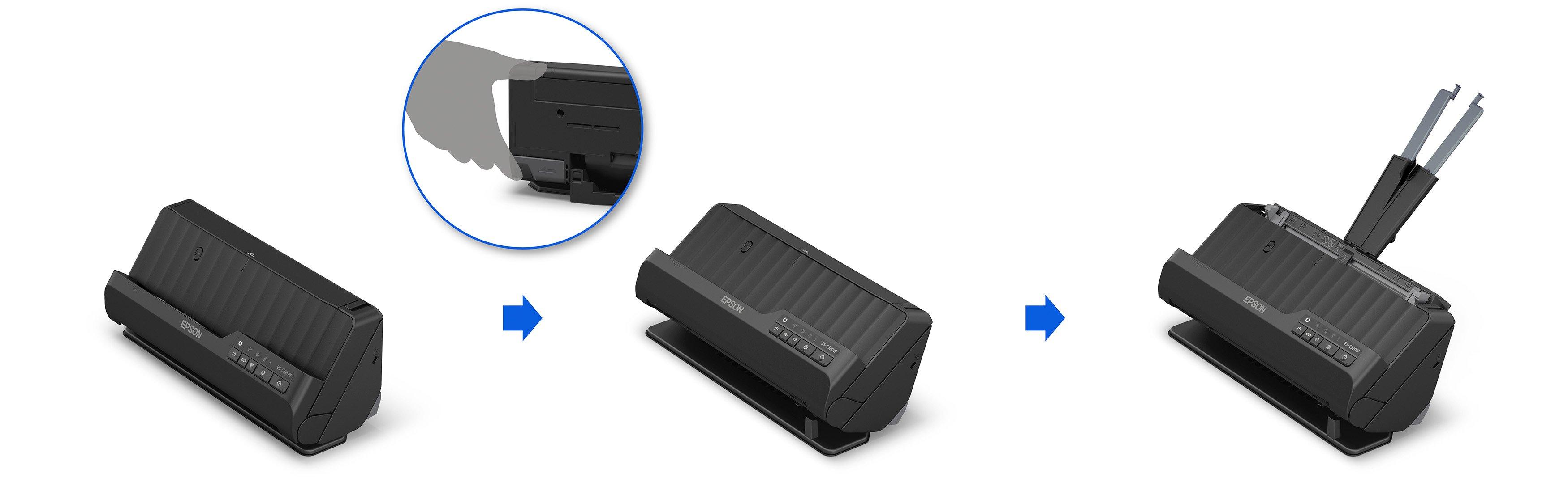 Epson ES-C320W - scanner A4 - USB 2.0, Wi-Fi(n) Pas Cher