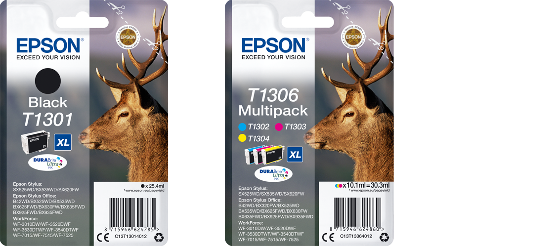 T130 DURABrite Ultra Ink Series (Cervo Inks)