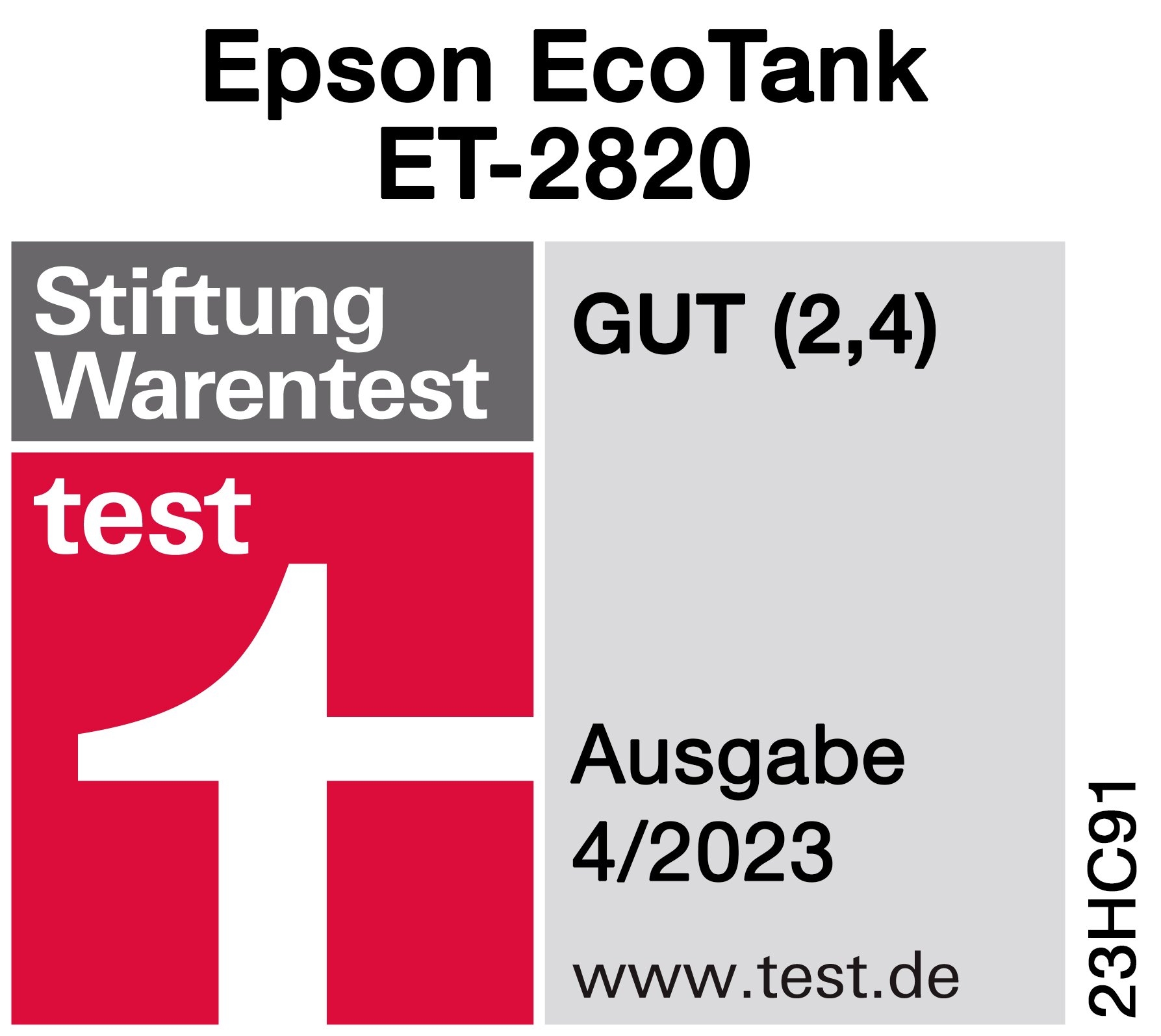 Epson EcoTank ET-2820 Multifunktionsgerät im Test