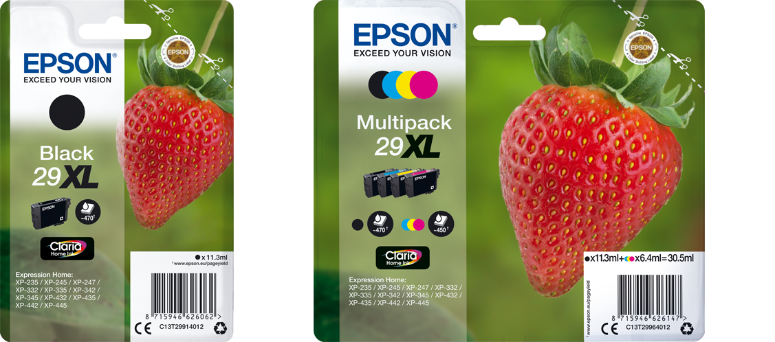 29XL Claria Home Ink Series (Fragole Inks)