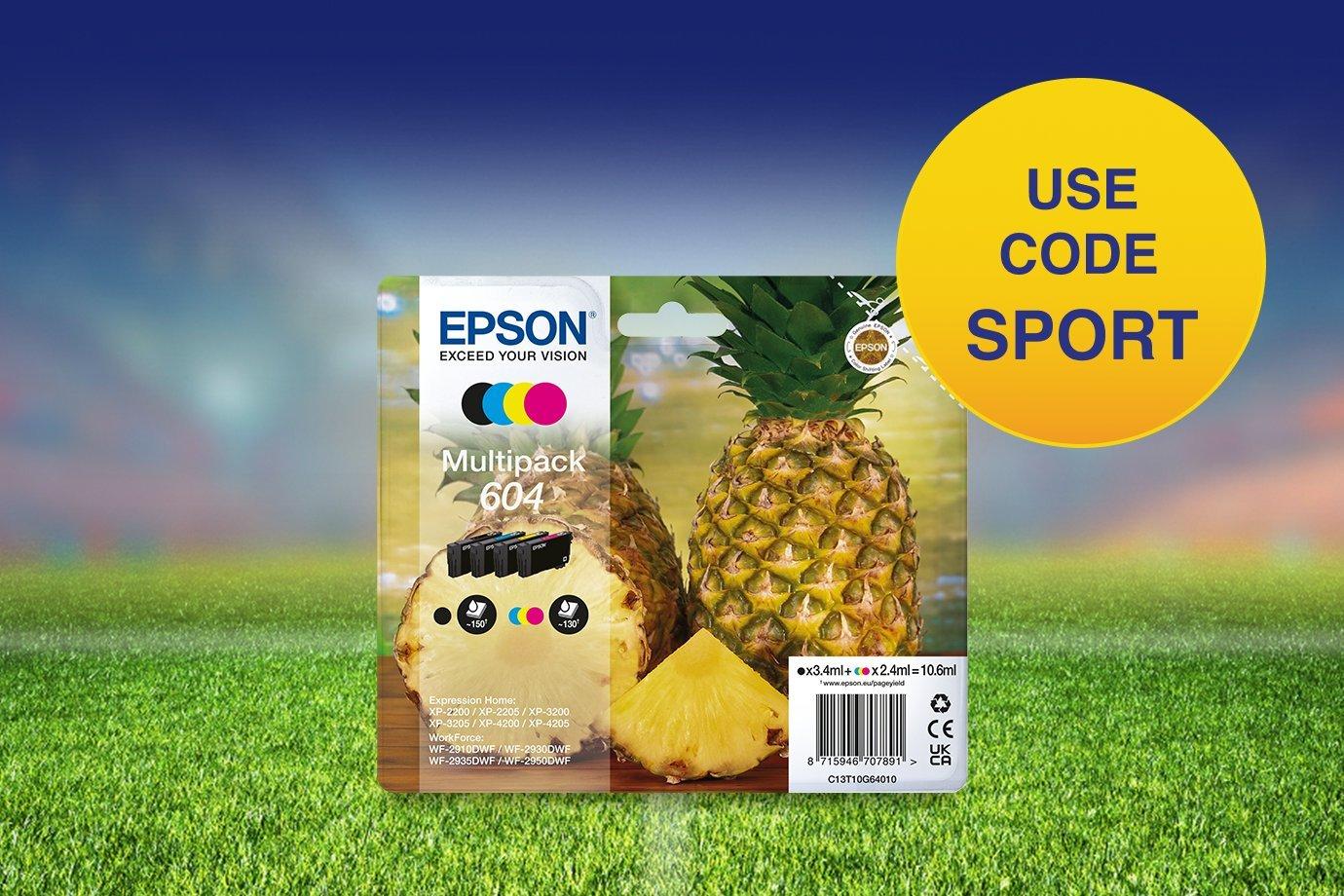 Ink cartridges - USE CODE 'SPORT'