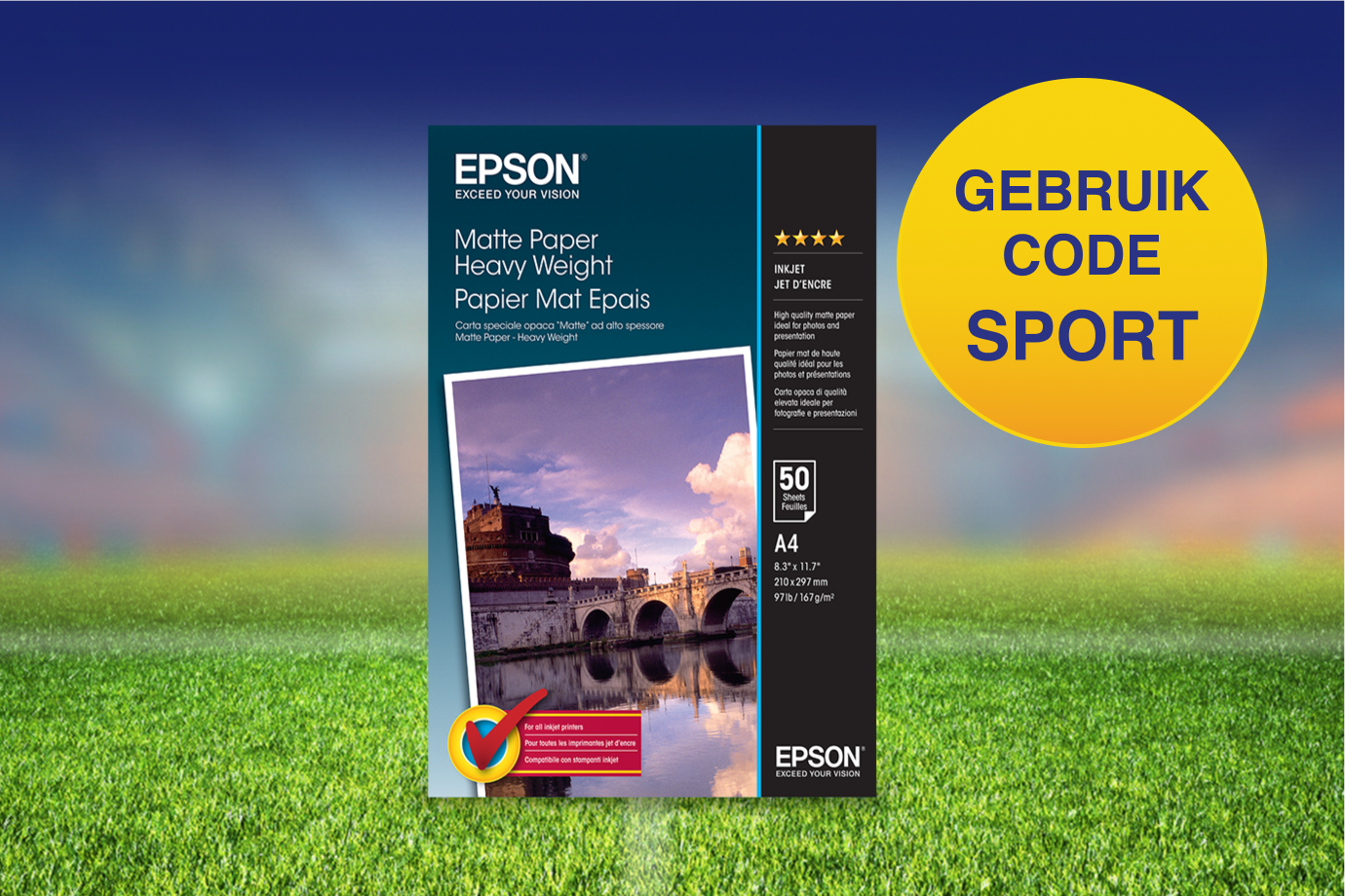 GEBRUIK CODE SPORT