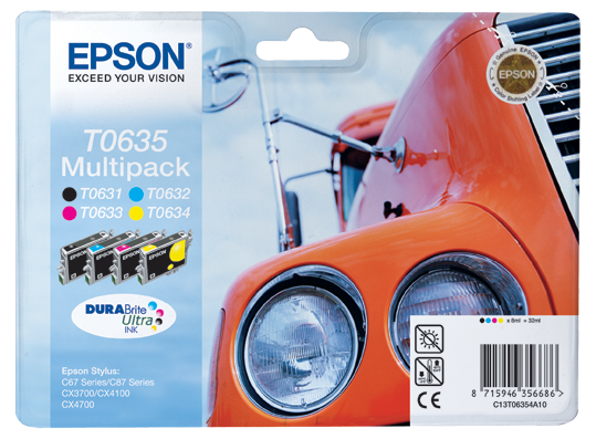 T063 Multipack ( Bk,C,M,Y)