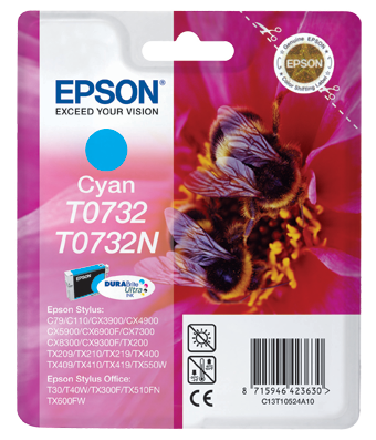 T0732 Cyan Ink Cartridge