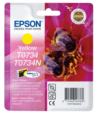T0734 Yellow Ink Cartridge