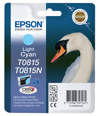 T0815 Light Cyan Ink Cartridge (High Capacity)