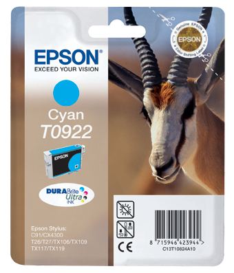 T0922 Cyan Ink Cartridge