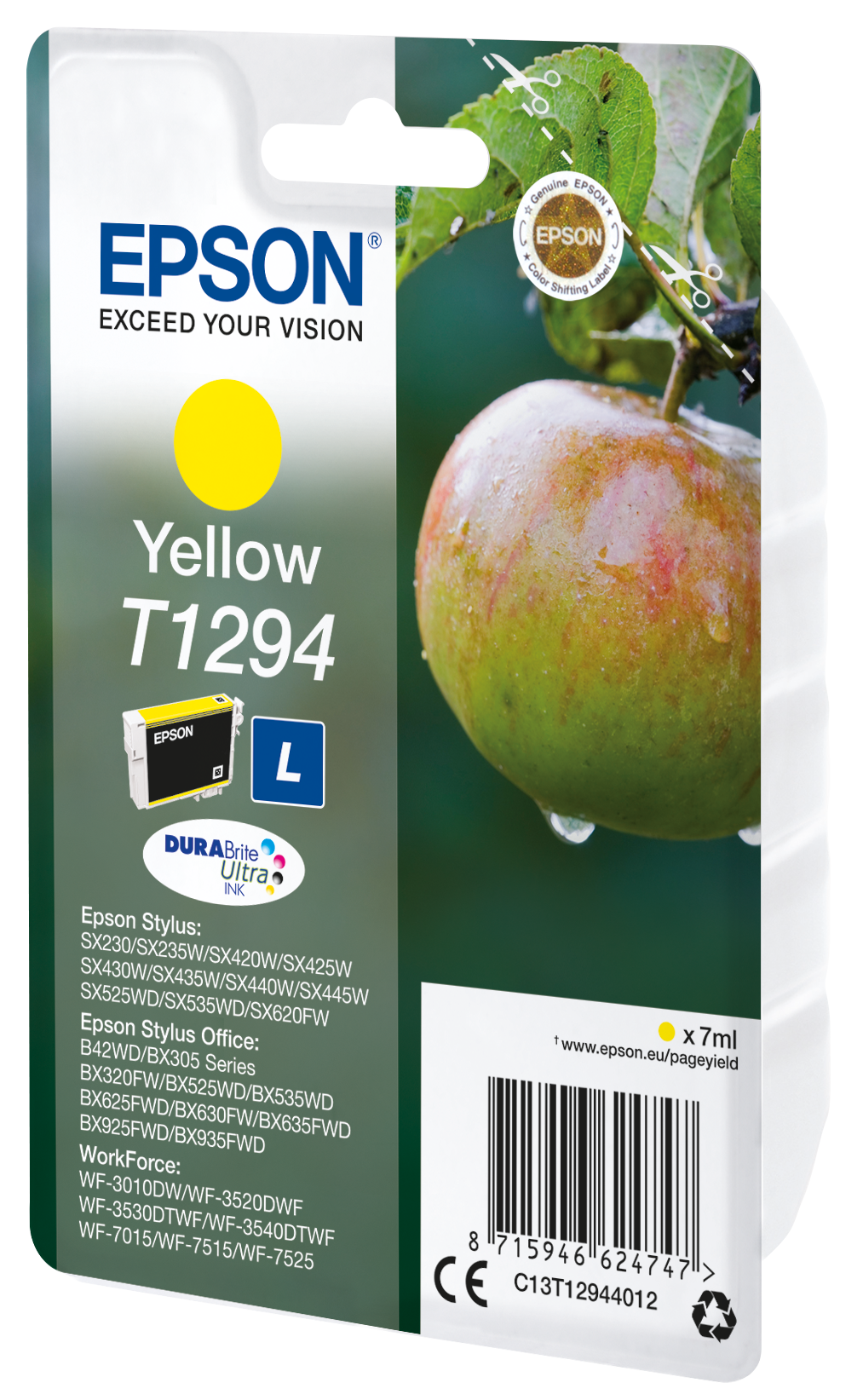 Cartouche Epson T1294 Yellow