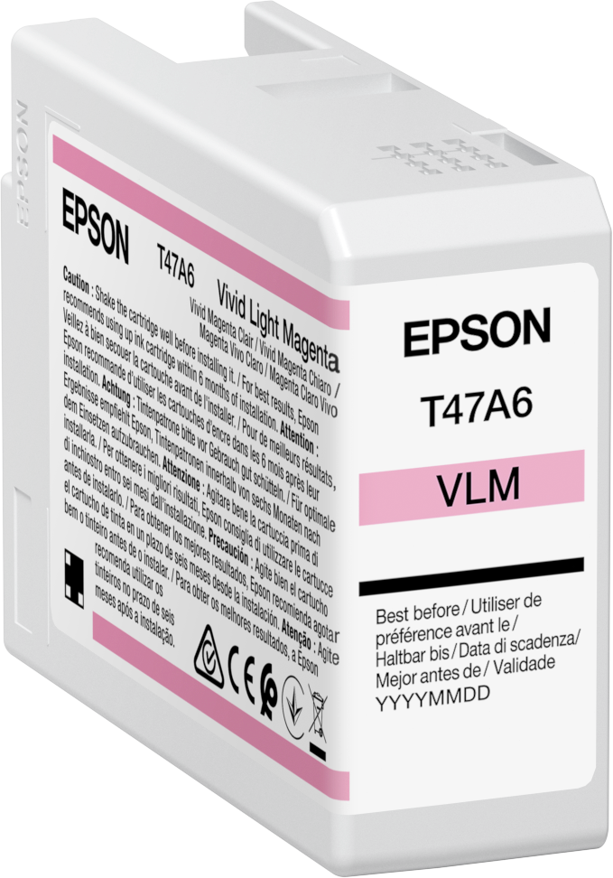 Singlepack Vivid Light Magenta T47A6 UltraChrome Pro 10 ink 50ml