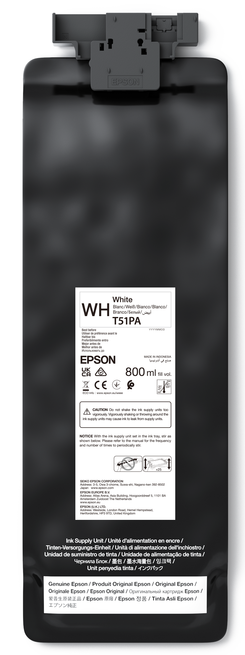 UltraChrome GS3 White T51PA00 (800ML)