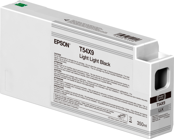 Singlepack Light Light Black T54X900 UltraChrome HDX/HD 350ml