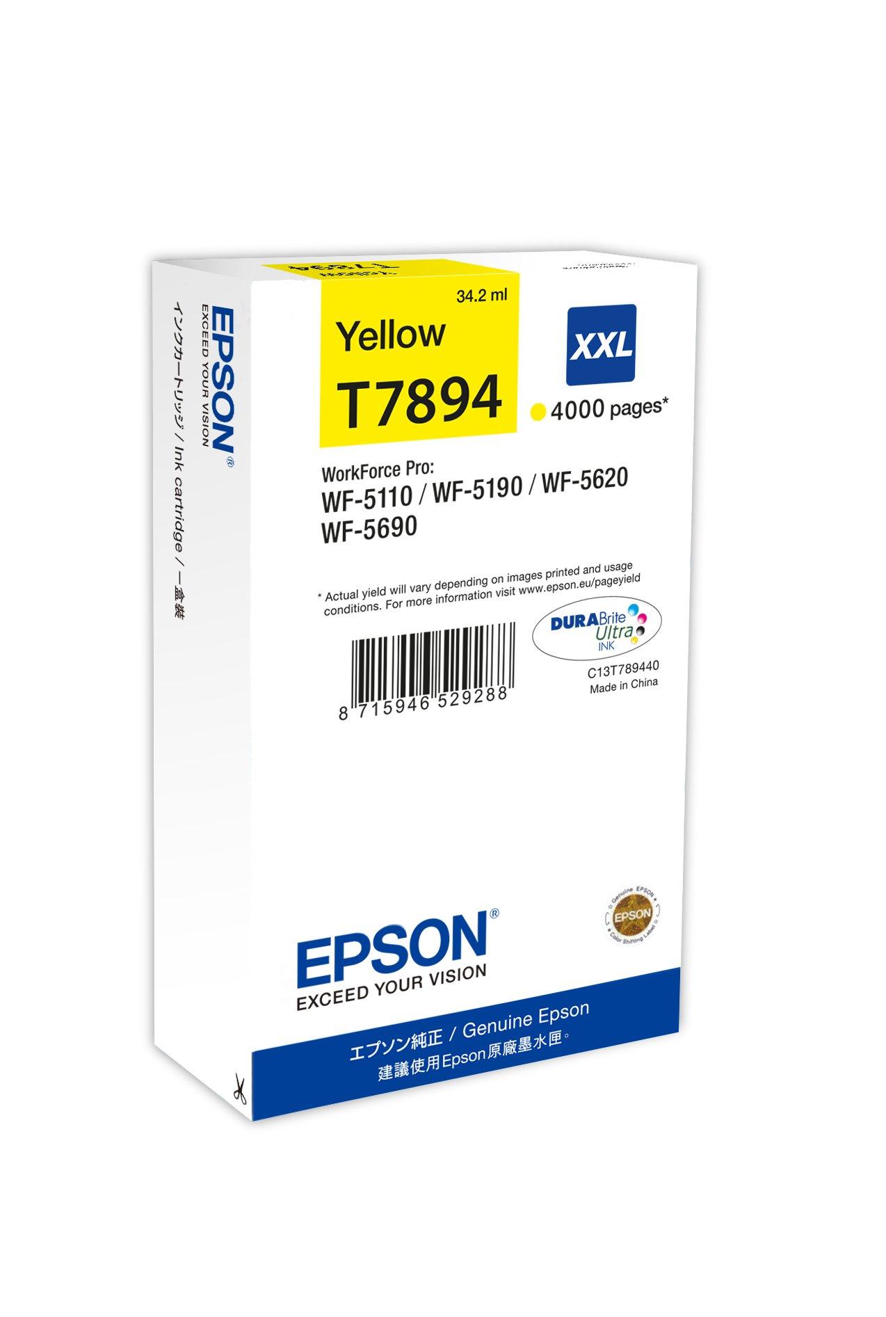 WF-51xx/56xx Series Ink Cartridge XXL Yellow