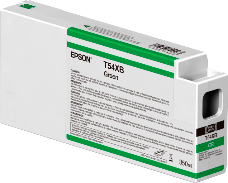 Singlepack Green T824B00 UltraChrome HDX 350ml
