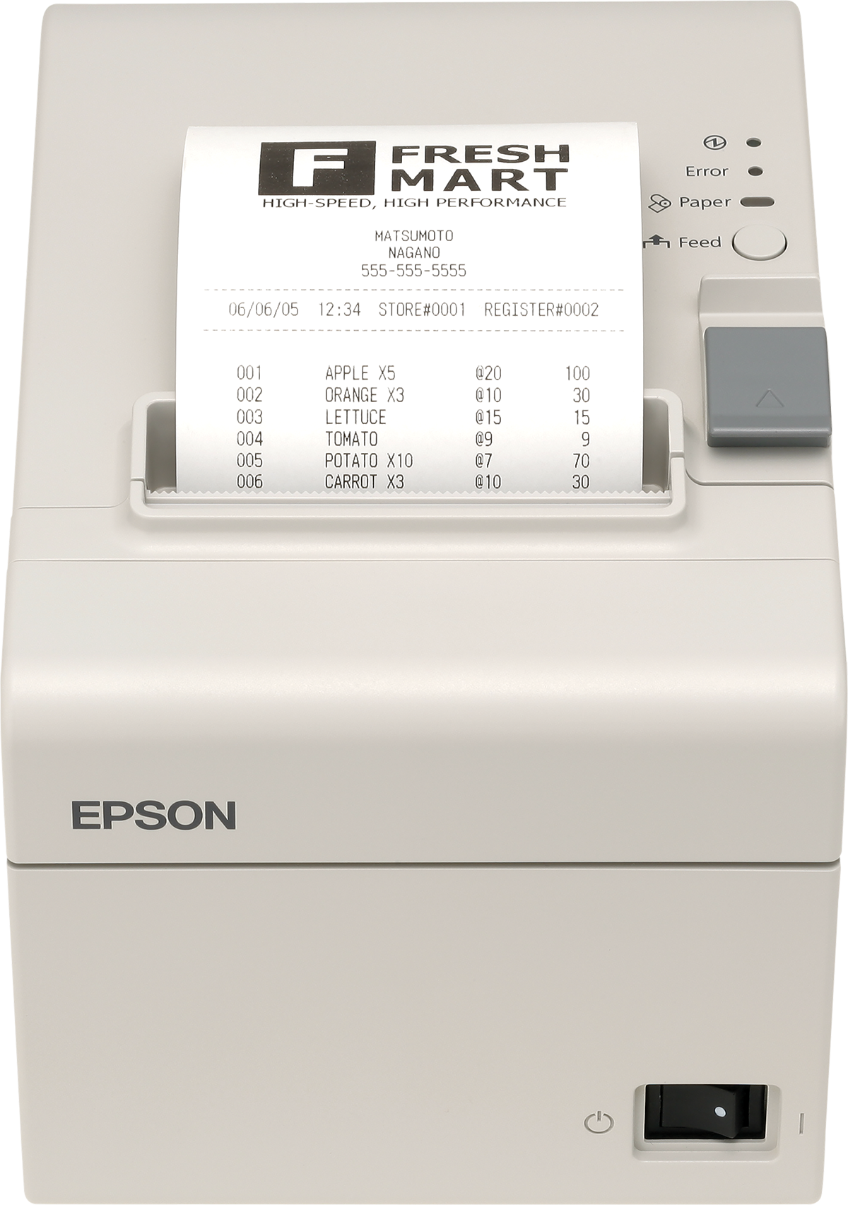 Epson TM-T800F (013): Italy fiscal, LAN, PS, ECW