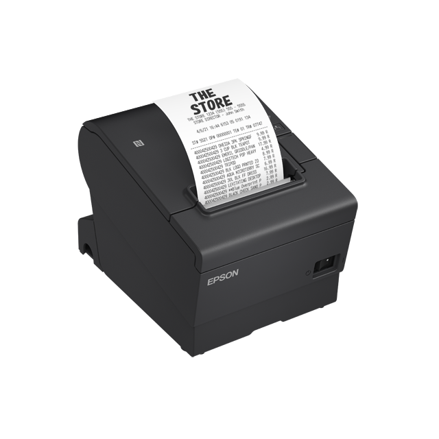 Epson TM-T70II Stampante termica per scontrini, ethernet e USB con