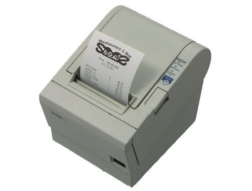 Epson TM-T86F (001): Serial, PS, ECW, black mark sensor(fiscal)