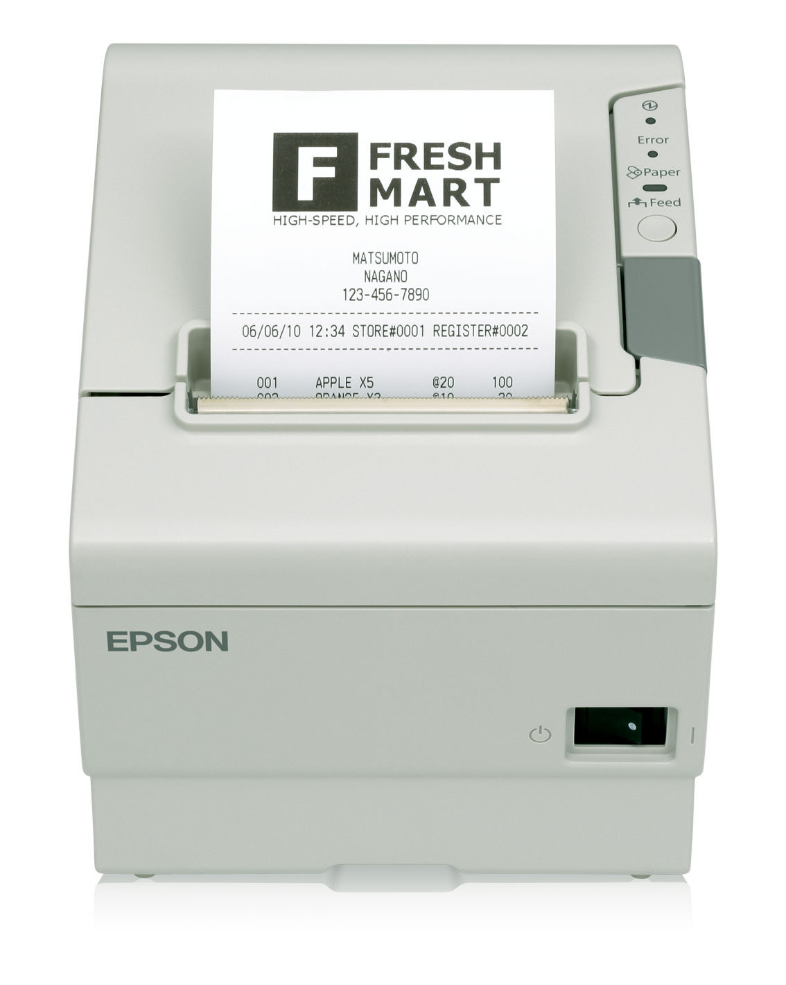 Epson TM-T88V (044A0): Serial, PS, White, EU