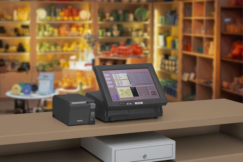 Epson TM-T70II (023A0): Serial + Built-in USB, PS, ECW, EU