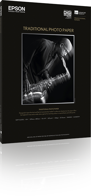 Traditional Photo Paper, DIN A3+, 325g/m2, 25 Sheets