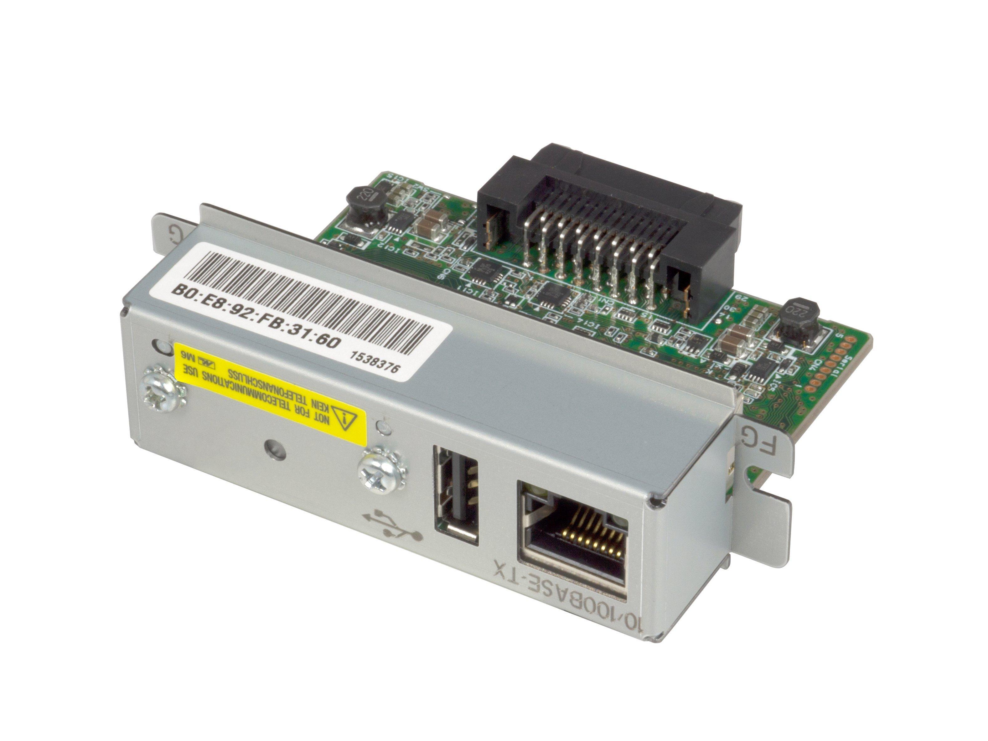 UB-E04: 10/100 BaseT Ethernet I/F Board | Standard | Options | Products |  Epson United Kingdom