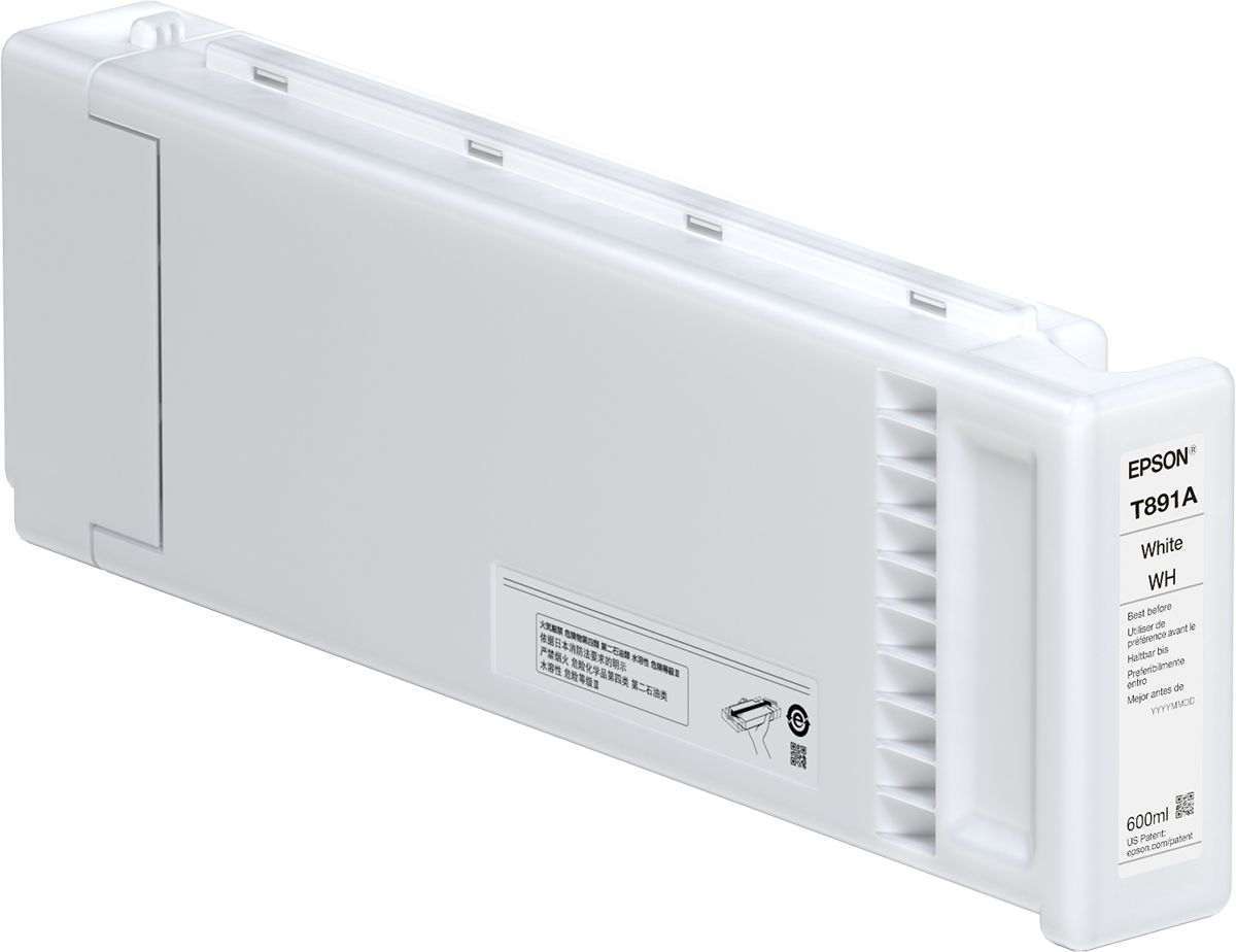 Singlepack UltraChrome GS3 with Red, White T891A00 (600mL)