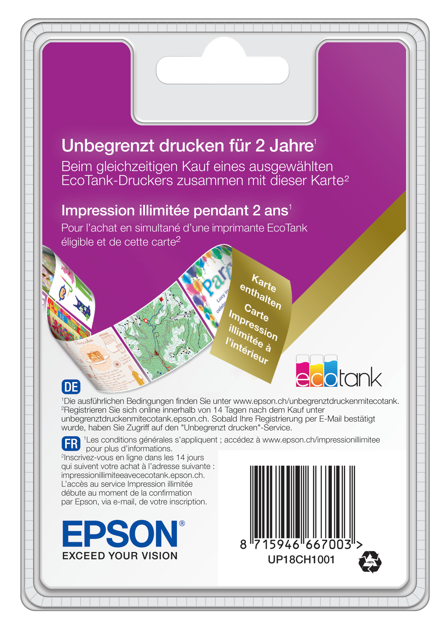 EcoTank Unlimited Printing