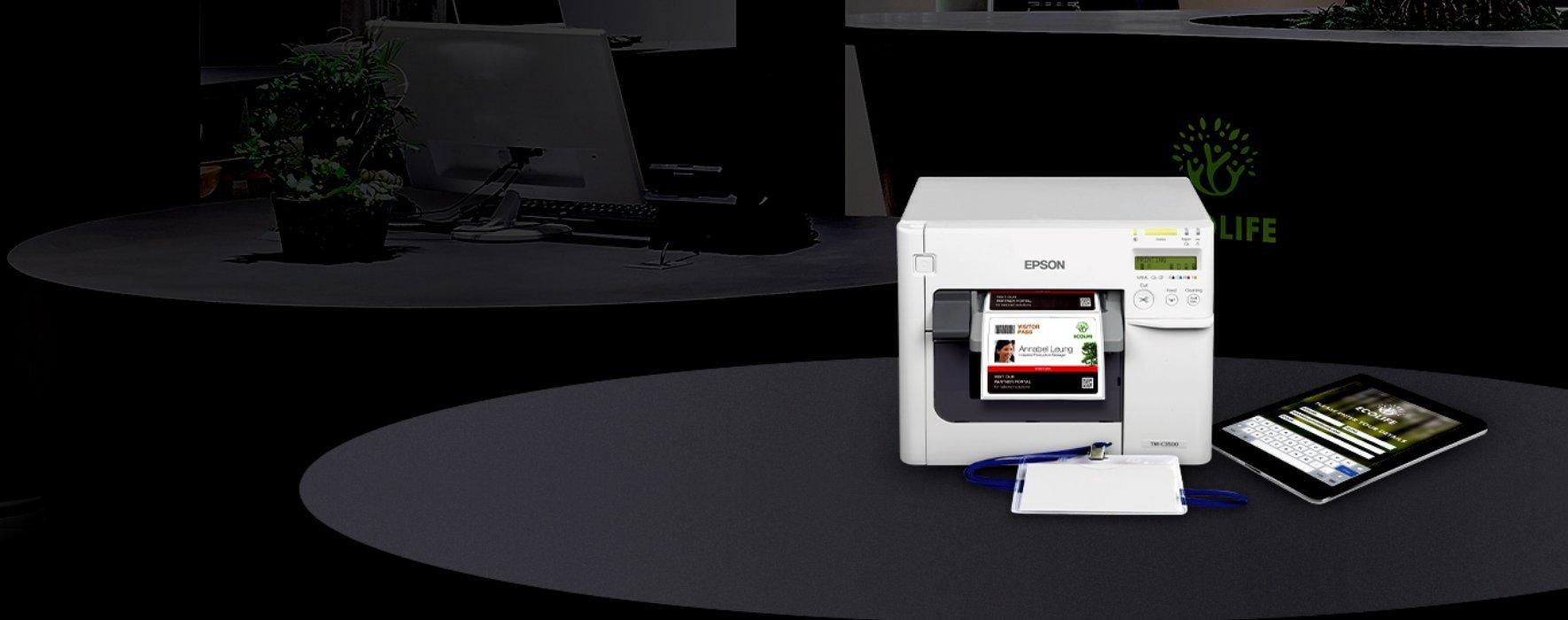 Epson TM-C3500 Stampante per etichette - Print Online Store