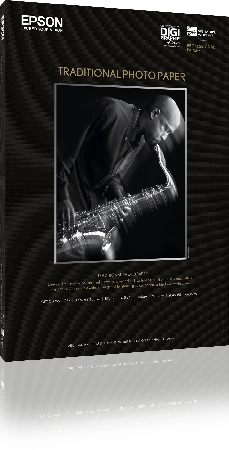 Traditional Photo Paper, DIN A2, 325g/m2, 25 Sheets