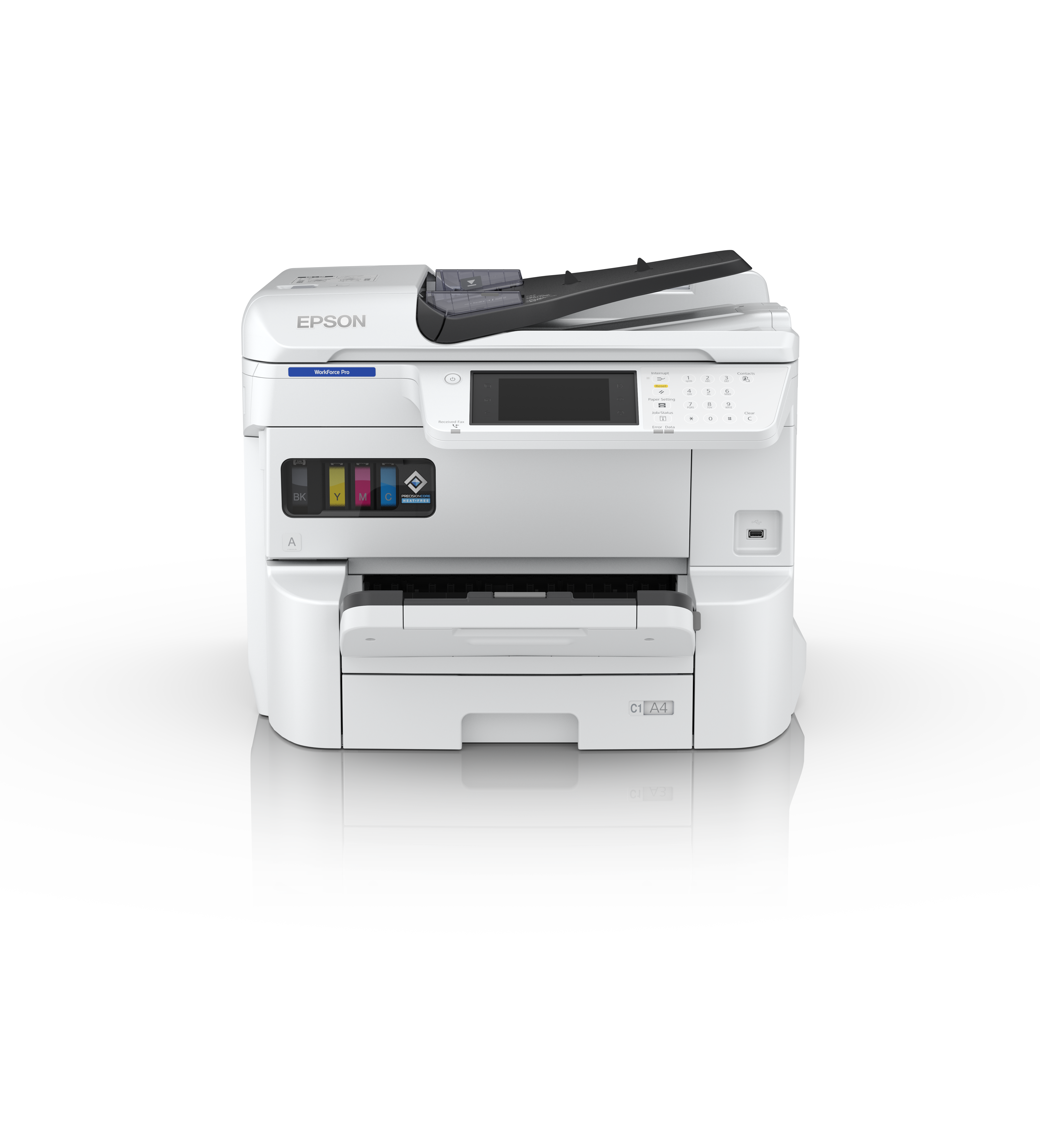 WorkForce Pro EM-C7100DWF - Multifuncțional business A3+, color, cu jet de cerneală