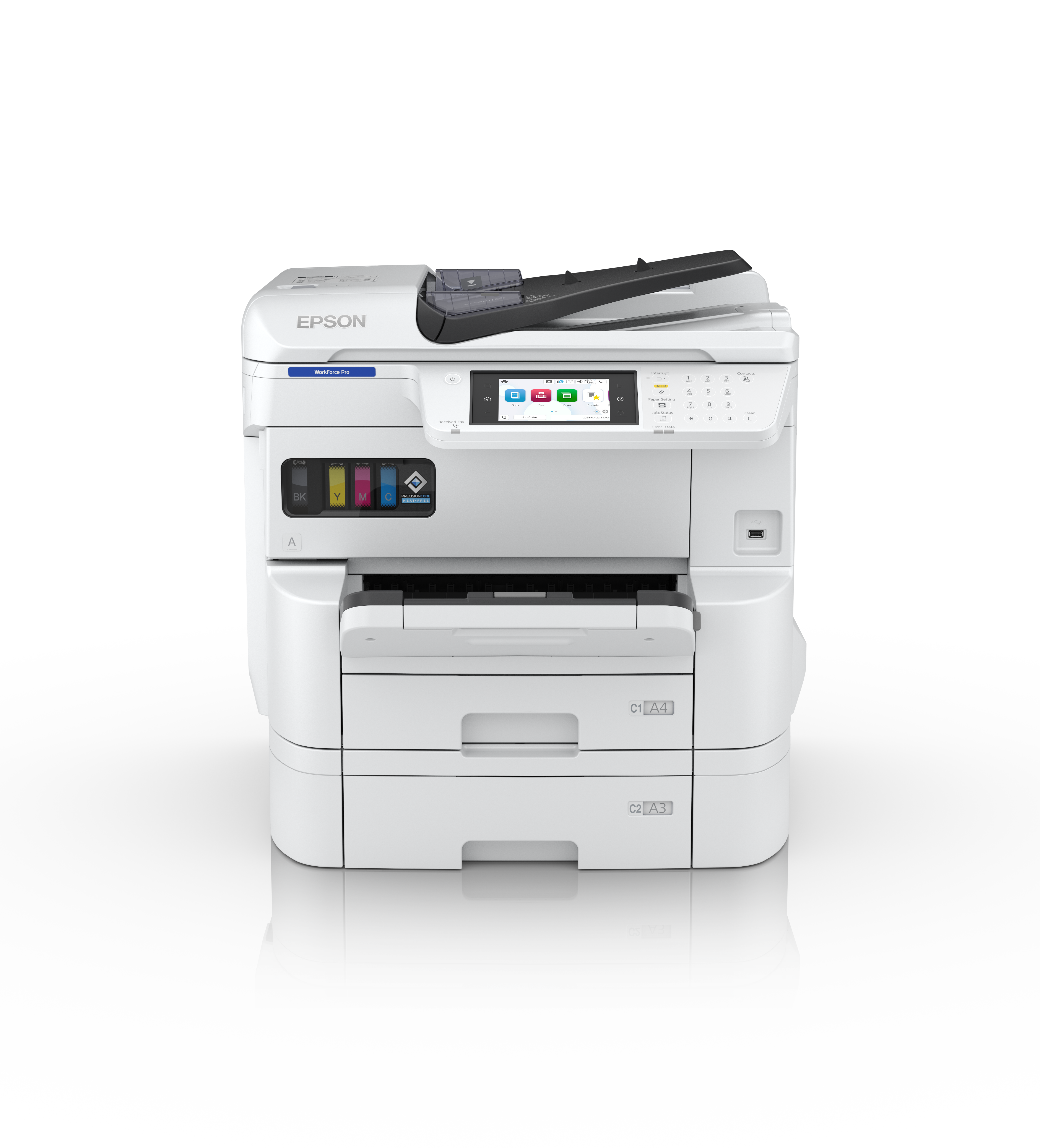 WorkForce Pro EM-C7100DWF - Multifuncțional business A3+, color