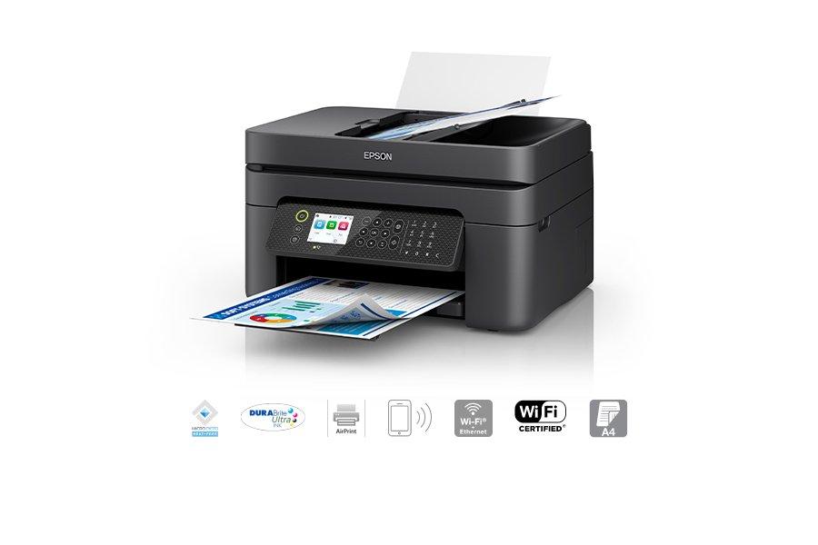 Stampante Multifunzione Epson WF-2660DWF Wifi 4 in 1 Scansione Copia Stampa  Fax Fronte Retro Automatico